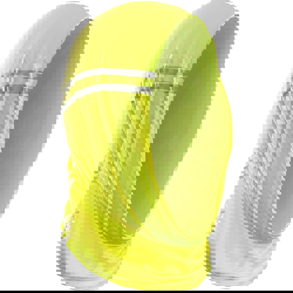 Gaiter: Size Universal, Yellow, Anti-Microbial, Evaporative Cooling Neck & Head Protection, Moisture Wicking & UV Protection of 50+