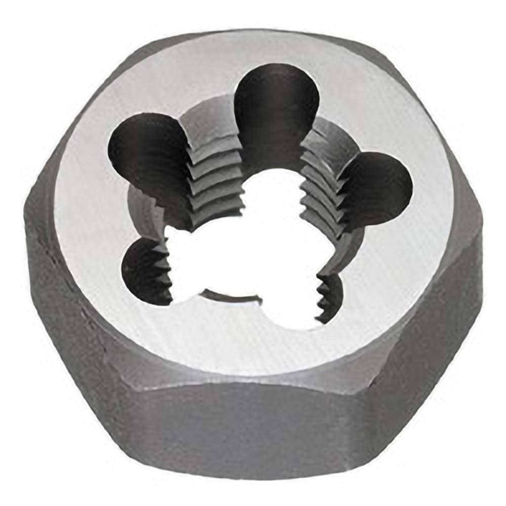 Hex Rethreading Die: M7 x 1.00 Thread, Right Hand, 1