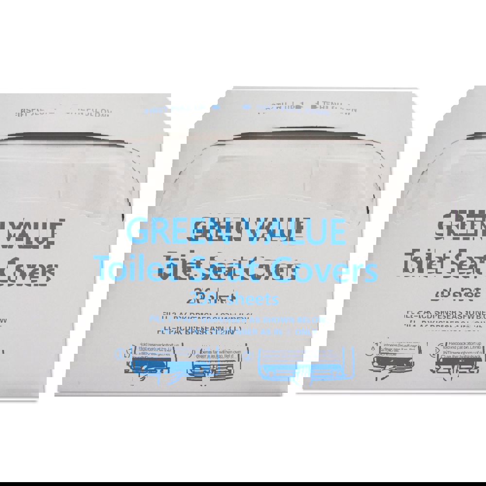 COVER,TOIL ST,1/2 FLD,WH