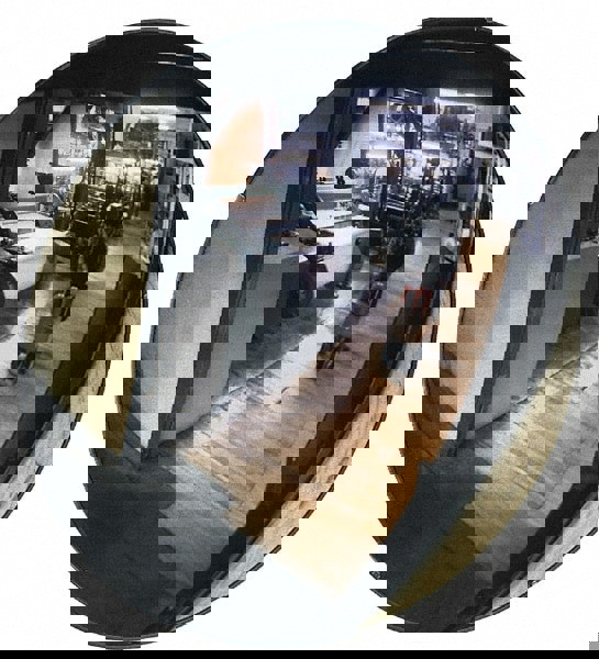 Safety, Traffic & Inspection Mirrors; Type: Flat; Mirror Type: Flat; Shape: Full Dome; Shape: Full Dome; Indoor or Outdoor: Indoor & Outdoor; Lens Material: Tempered Glass; Glass; Shatter-Resistant Glass; Mirror Material: Glass; Shatter-Resistant Glass; H