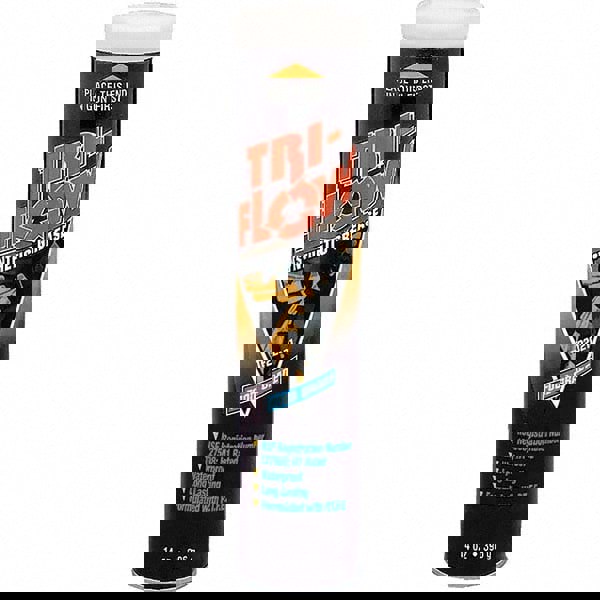 High Temperature Grease: 14 oz Cartridge, Synthetic with Polytetrafluroethylene