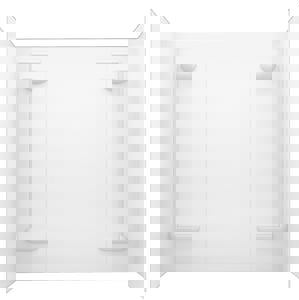 58 - 60 BATH WALL KIT WHIT