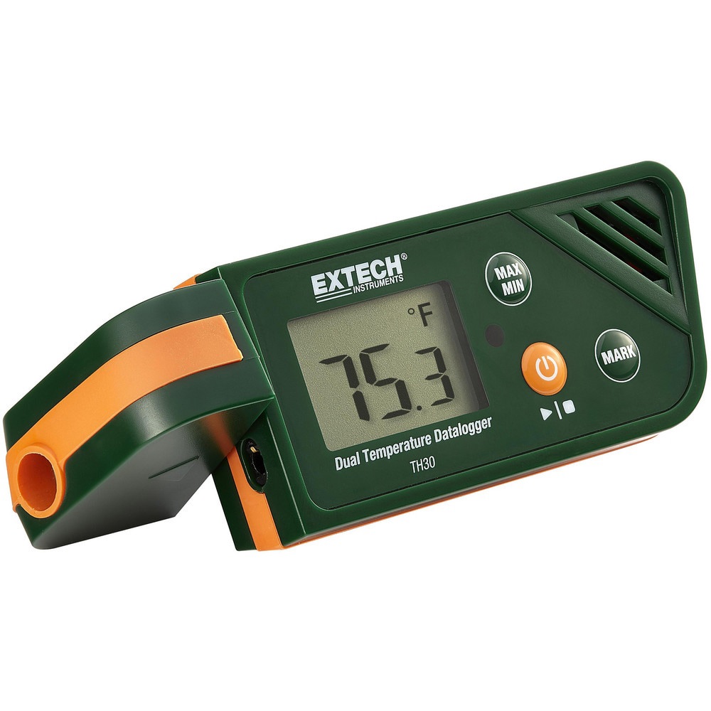 Temperature Recorders; Recording Time: 30 Seconds to 2 Hours ; Minimum Temperature (C): -22 ; Maximum Temperature (C): 1580F ; Minimum Temperature (F): -22 ; Battery Chemistry: Alkaline ; Number Of Batteries: 2
