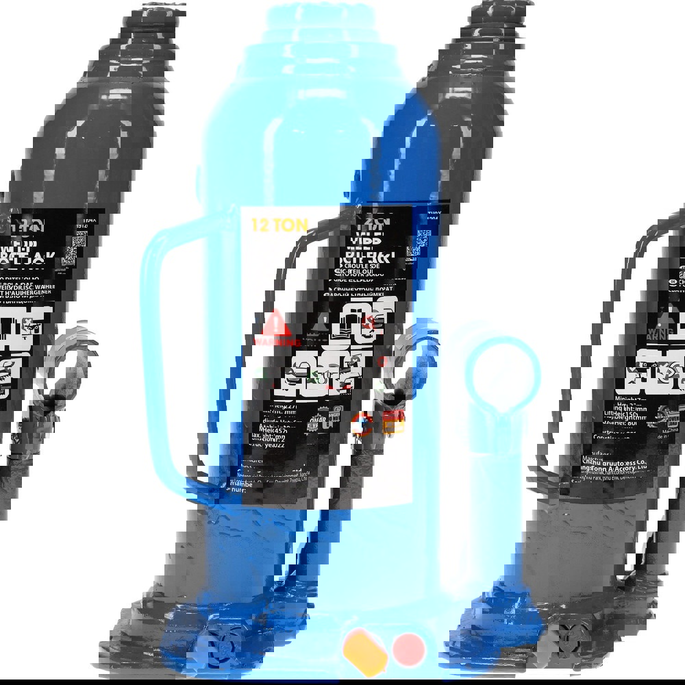 12 Ton Capacity Side Pump Bottle Jack