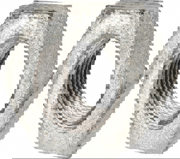 Hex Nut: 1-1/4 - 7, A194 Grade 2H Steel, Galvanized Finish