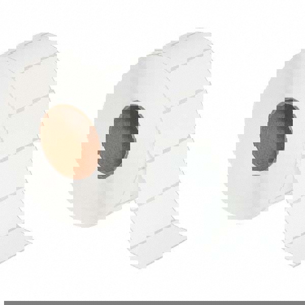 Label Maker Label: White, Matte Coated Facestock, 2