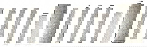 Letter H, Individual Hardened Steel Type