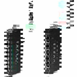 POE+ DIN-RAIL SWITCH 5PORT INDUSTRIAL FA