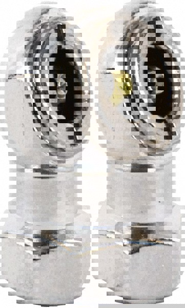 Closed Check Steel Zinc Plated Air Chuck