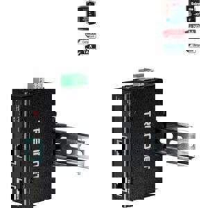 100M INDUSTRIAL GIGABIT UPOE SPLITTER PO