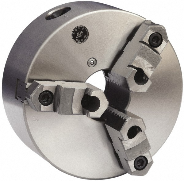 Self-Centering Manual Lathe Chuck: 3-Jaw, 25