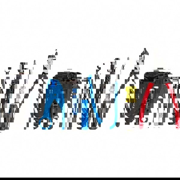 Coaxial Tool Kit: Use on RG11, RG59, RG6 & RG7 Cable, Use with Long Style Connector