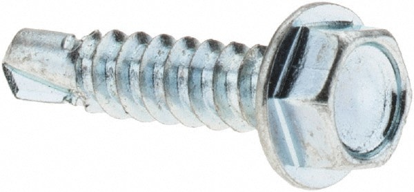 #8, Hex Washer Head, Hex Drive, 3/4