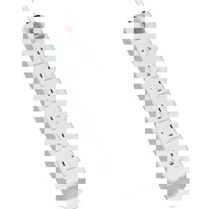 6 OUTLET POWER STRIP MOUNTABLE METAL 6 F