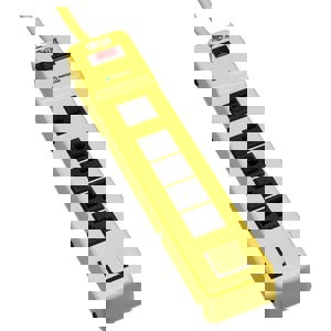 6OUT SAFETY SURGE PROTECTOR RUGGED YELLO