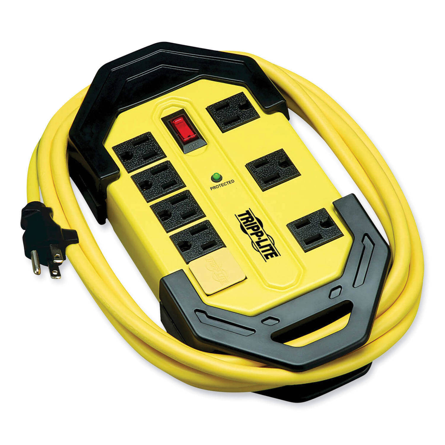8 Outlets, 120 VAC15 Amps, 12' Cord, Power Outlet Strip
