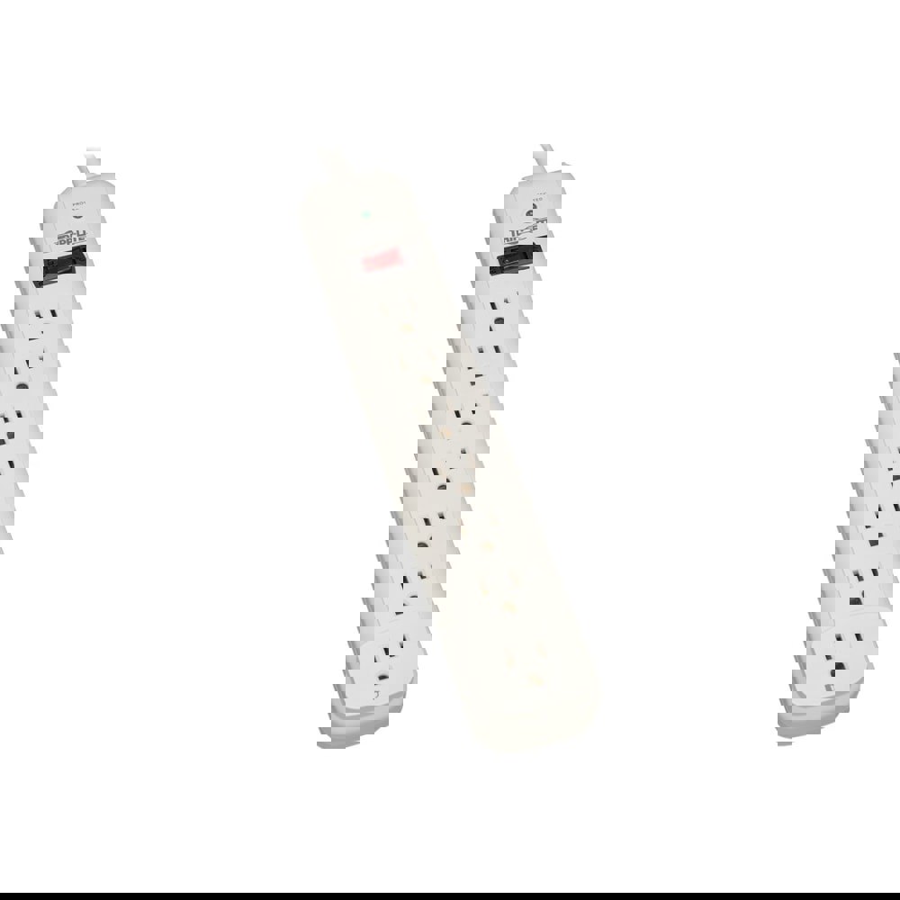 7 Outlets, 120 VAC15 Amps, 12' Cord, Power Outlet Strip