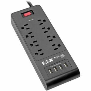 8OUT SURGE PROTECTOR STRIP 4 USB PORTS 6