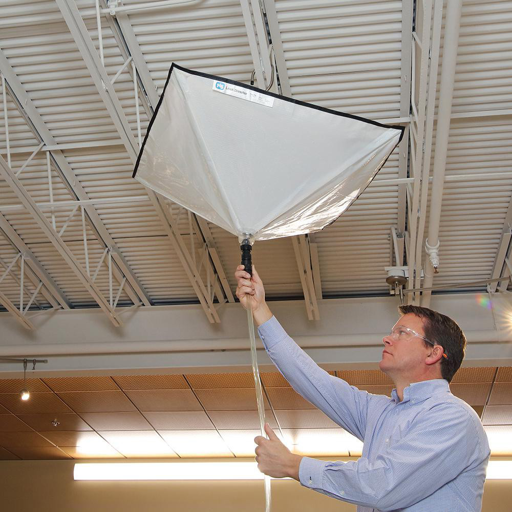 Leak Diverters; Diverter Type: Roof Leak Diverter ; Overall Length: 30.00 ; Material: PVC; Polyester