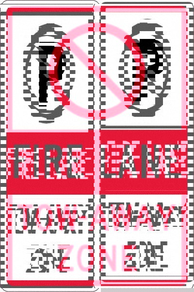 Fire Lane Tow-Away Zone,