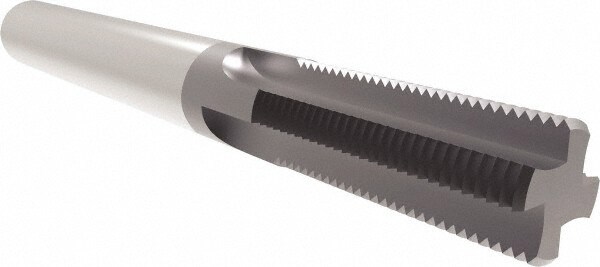 Helical Flute Thread Mill: #3-48, Internal & External, 3 Flute, 1/8