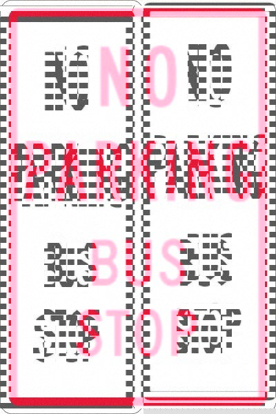 Tow Away Sign: Rectangle, 