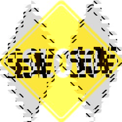 Traffic Control Sign: Diamond, 