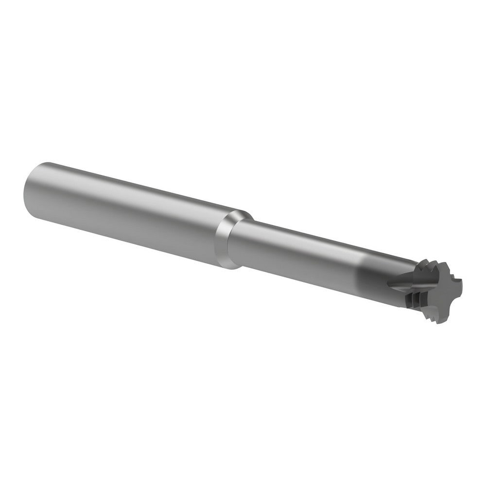 Helical Flute Thread Mills; Material: Carbide ; Thread Size (mm): M14 ; Thread Type: ISO ; Shank Diameter (Decimal Inch): 0.3750 ; Cutting Diameter (Decimal Inch): 0.3700 ; Length Of Cut (Decimal Inch - 4 Decimals): 1.6500
