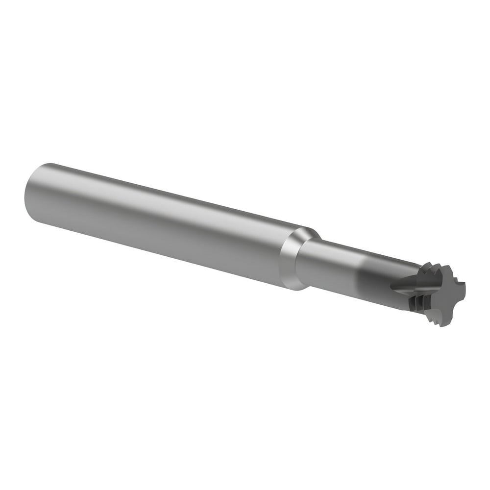 Helical Flute Thread Mills; Material: Carbide ; Thread Size (mm): M14 ; Thread Type: ISO ; Shank Diameter (mm): 10.0000 ; Cutting Diameter (mm): 9.40 ; Length of Cut (mm): 27.9400