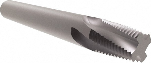 Helical Flute Thread Mill: Internal & External, 4 Flute, 1/2