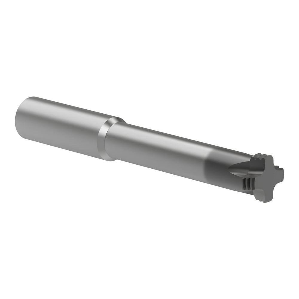 Helical Flute Thread Mills; Material: Carbide ; Thread Size (mm): M18 ; Thread Type: ISO ; Shank Diameter (mm): 12.0000 ; Cutting Diameter (mm): 11.94 ; Length of Cut (mm): 53.8500