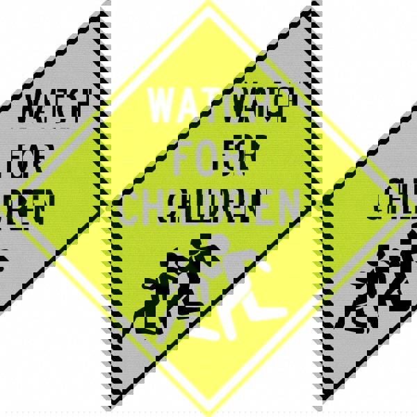 Warning & Safety Reminder Sign: Diamond,