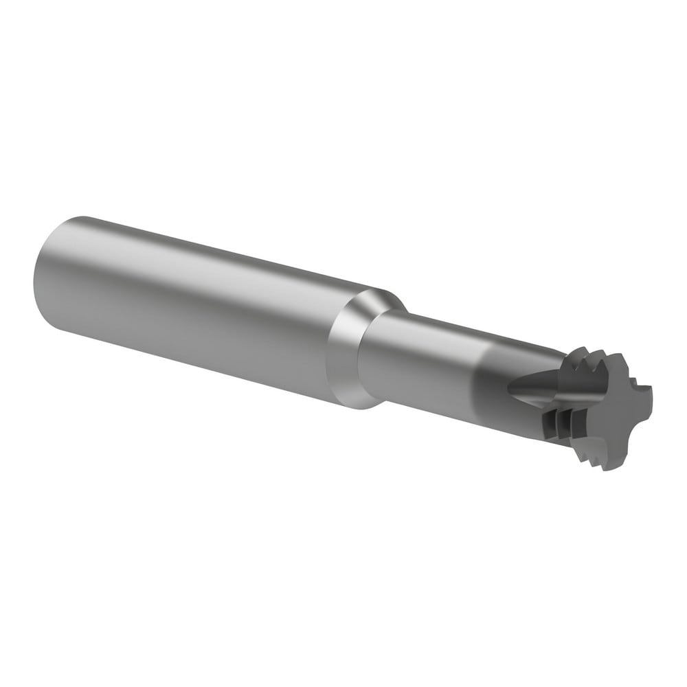 Helical Flute Thread Mills; Material: Carbide ; Thread Size (mm): M20 ; Thread Type: ISO ; Shank Diameter (mm): 16.0000 ; Cutting Diameter (mm): 14.99 ; Length of Cut (mm): 39.8800