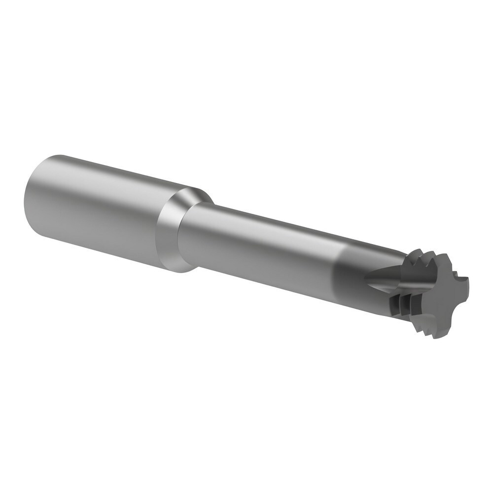 Helical Flute Thread Mills; Material: Carbide ; Thread Size (mm): M20 ; Thread Type: ISO ; Shank Diameter (mm): 16.0000 ; Cutting Diameter (mm): 14.99 ; Length of Cut (mm): 59.9400