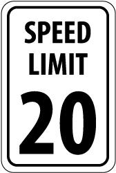 Speed Limit 20,