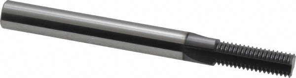 Straight Flute Thread Mill: 5/16-28, Internal, 3 Flutes, 1/4