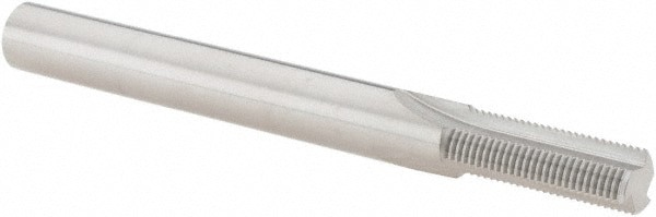 Straight Flute Thread Mill: 5/16-40, Internal, 3 Flutes, 1/4