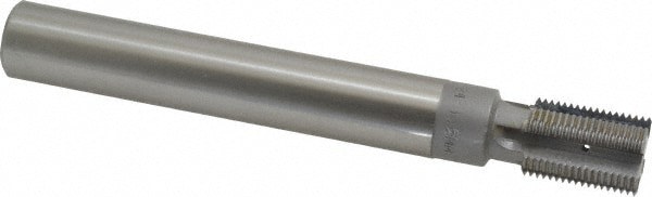 Straight Flute Thread Mill: Internal, 4 Flutes, 3/4