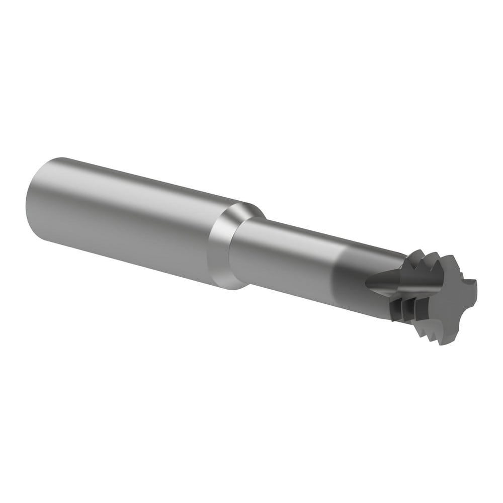 Helical Flute Thread Mills; Material: Carbide ; Thread Size (mm): M24 ; Thread Type: ISO ; Shank Diameter (mm): 16.0000 ; Cutting Diameter (mm): 15.75 ; Length of Cut (mm): 48.0100