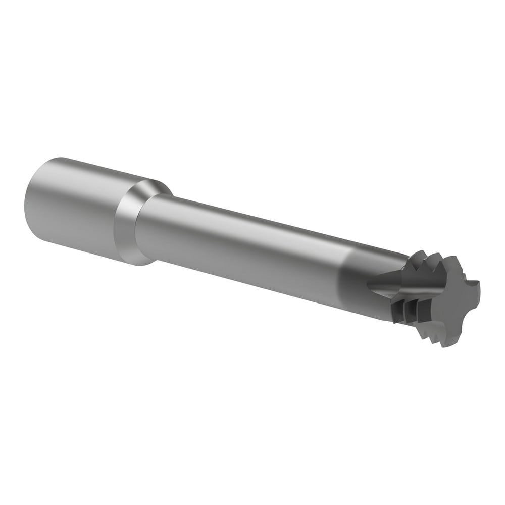 Helical Flute Thread Mills; Material: Carbide ; Thread Size (mm): M24 ; Thread Type: ISO ; Shank Diameter (mm): 16.0000 ; Cutting Diameter (mm): 15.75 ; Length of Cut (mm): 71.8800