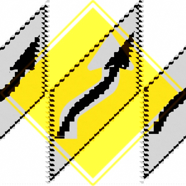 Lane Shift Left Arrow, 30