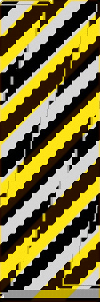 Warning & Safety Reminder Sign: Rectangl