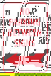 Tow Away Sign: Rectangle, 