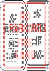 No Parking - Fire Lane,