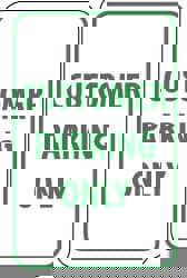 Reserved Parking Sign: Rectangle, 