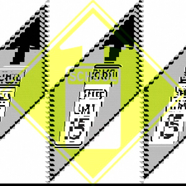 Warning & Safety Reminder Sign: Diamond,