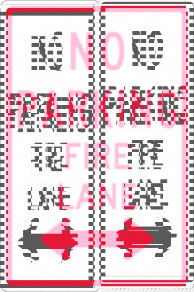 No Parking - Fire Lane,
