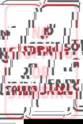 Parking Lot Sign: Rectangle, 