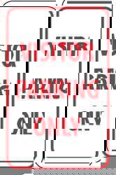 Parking Lot Sign: Rectangle, 