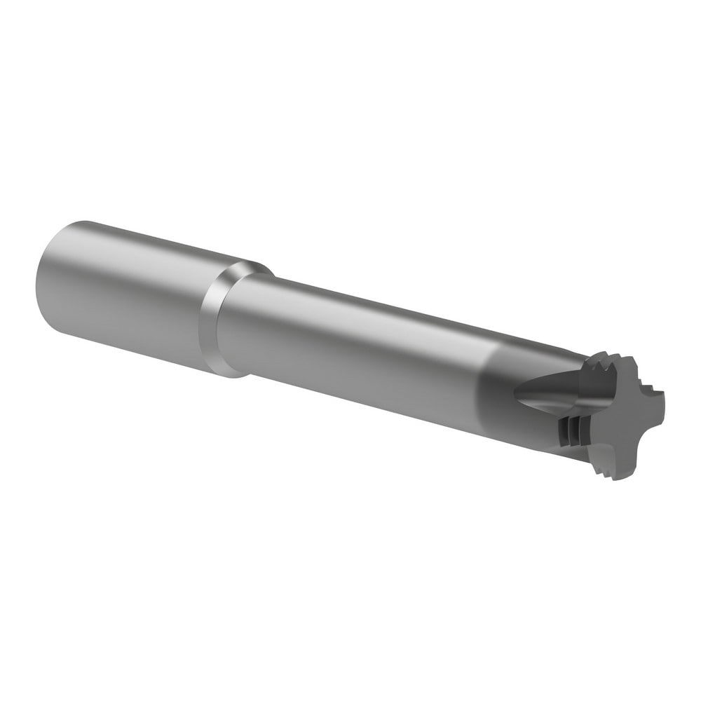 Helical Flute Thread Mills; Material: Carbide ; Thread Size (Inch): 7/8 ; Thread Type: UN ; Shank Diameter (Decimal Inch): 0.6250 ; Cutting Diameter (Decimal Inch): 0.6200 ; Length Of Cut (Decimal Inch - 4 Decimals): 2.6250
